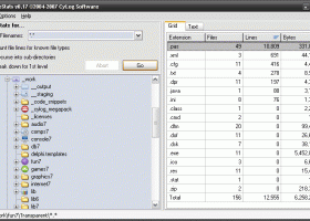 FileStats screenshot