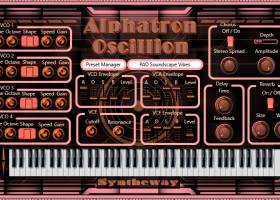Alphatron Oscillion VST VST3 Audio Unit screenshot