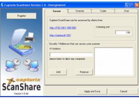 Capturix ScanShare screenshot
