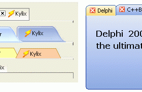 TAdvTabSet screenshot