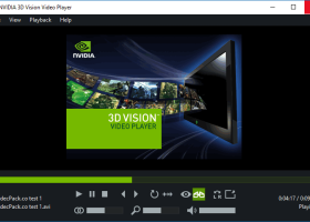 NVIDIA 3D Vision Video Player screenshot