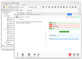 ProfExam Pro screenshot