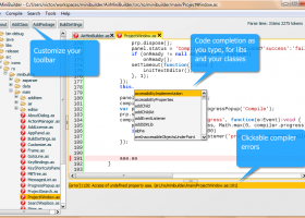 MiniBuilder screenshot