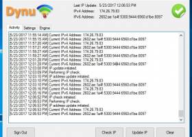 Dynu IP Update Client screenshot