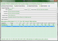 VB 6 Pure Code Lines Calculator screenshot