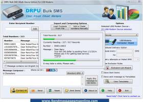Modem Bulk Text Messaging screenshot
