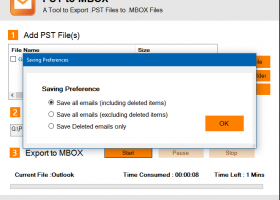 Transfer Outlook PST To Mac Mail screenshot