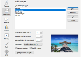 Ultra Screen Saver Maker screenshot