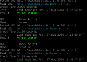 LinkChecker Portable screenshot