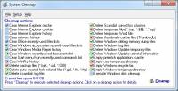 System Cleanup screenshot