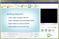 Cute MP4 to AVI Converter screenshot