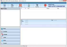 Convert Lotus Notes to Outlook screenshot