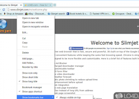 Portable Slimjet screenshot
