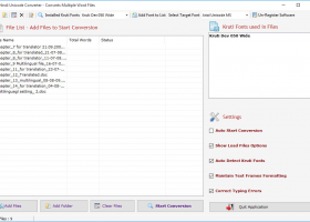Hindi Unicode Converter screenshot