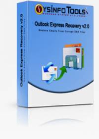 Outlook Express DBX Recovery Software screenshot