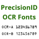 OCR-A and OCR-B Fonts by PrecisionID
