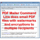 VeryUtils PDF Mailer Command Line