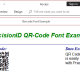 PrecisionID QR-Code Barcode Fonts