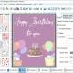 Excel Birthday Greeting Cards Maker