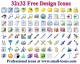 32x32 Free Design Icons