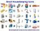 Small Housekeeping Icons